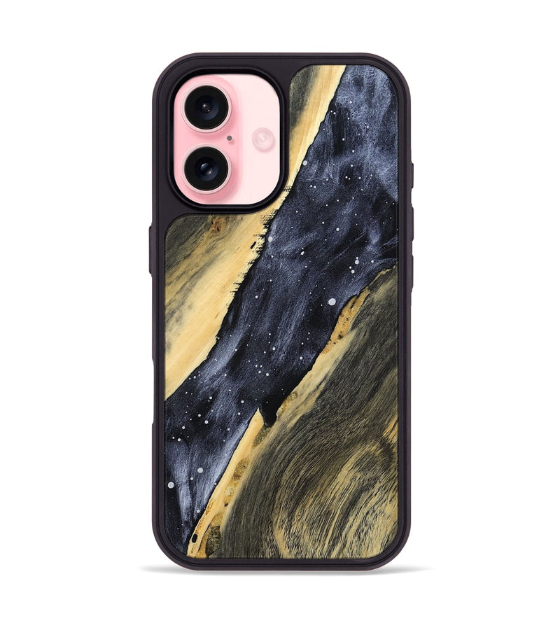 iPhone 16 Wood Phone Case - Lee (Cosmos, 802222)