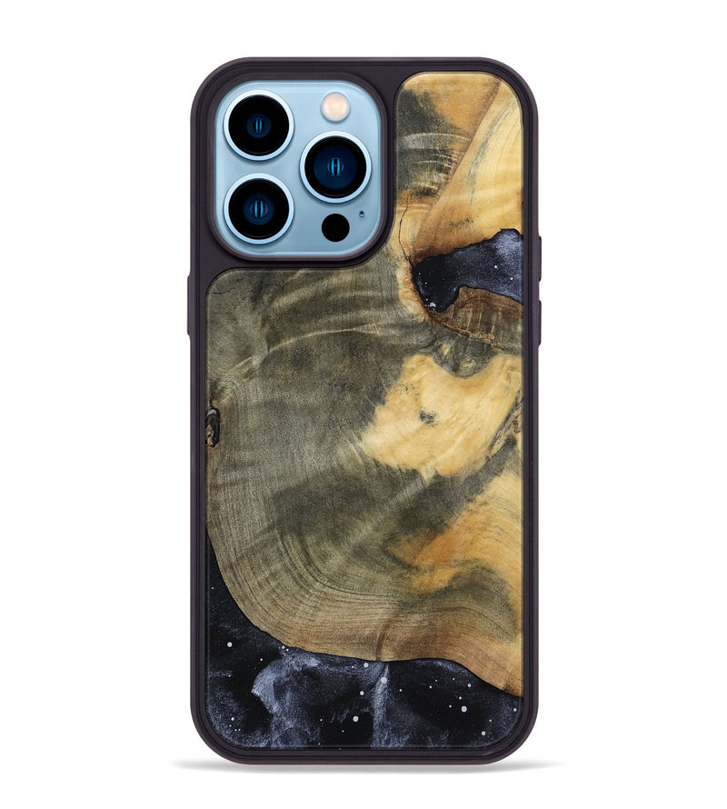 iPhone 14 Pro Max Wood Phone Case - Jovani (Cosmos, 802223)