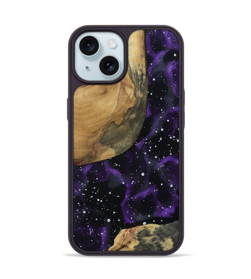 iPhone 15 Wood Phone Case - Zahra (Cosmos, 802226)