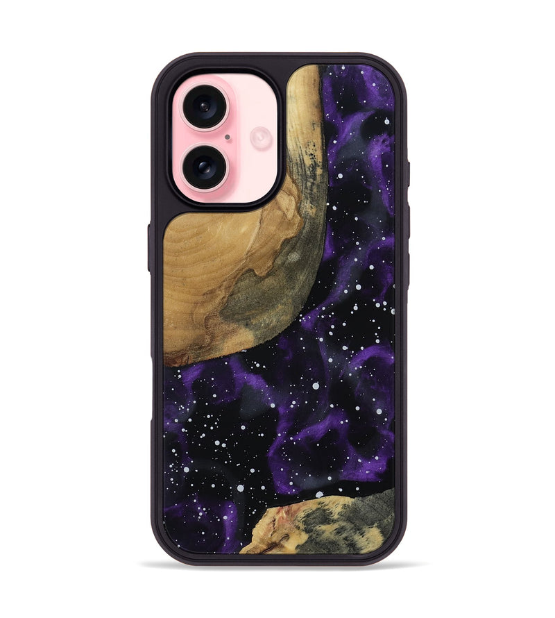 iPhone 16 Wood Phone Case - Zahra (Cosmos, 802226)