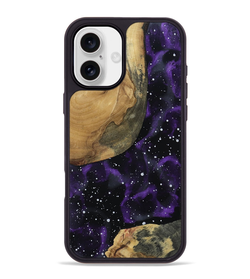 iPhone 16 Plus Wood Phone Case - Zahra (Cosmos, 802226)