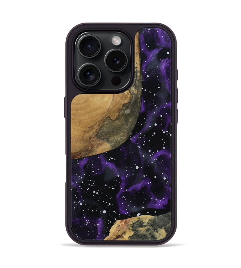 iPhone 16 Pro Wood Phone Case - Zahra (Cosmos, 802226)