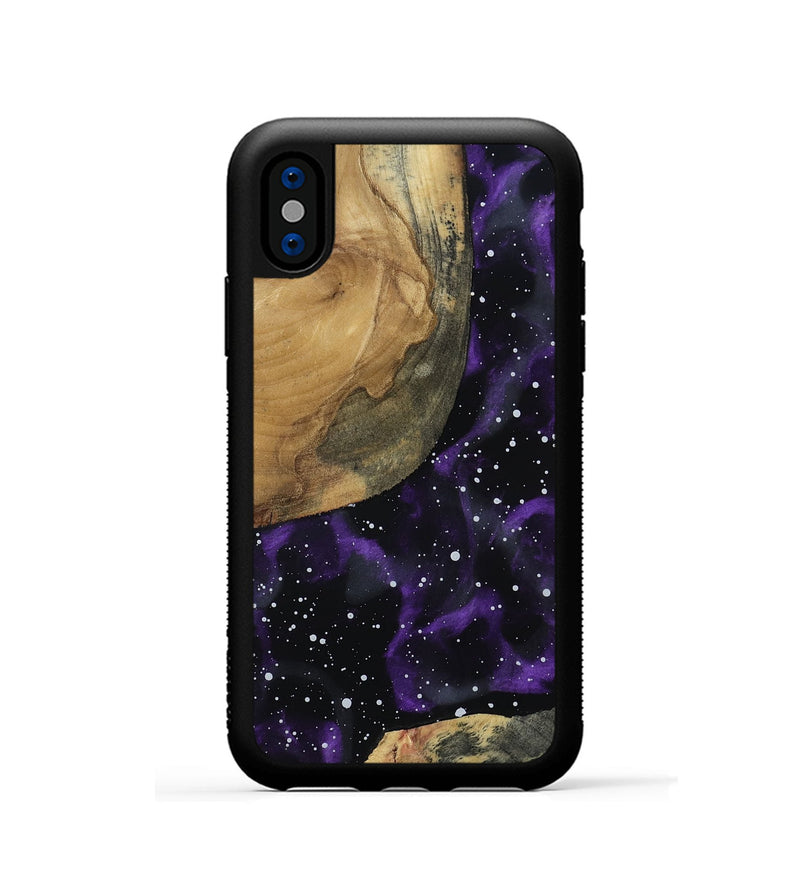 iPhone Xs Wood Phone Case - Zahra (Cosmos, 802226)
