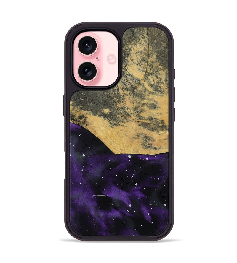 iPhone 16 Wood Phone Case - Elianna (Cosmos, 802227)