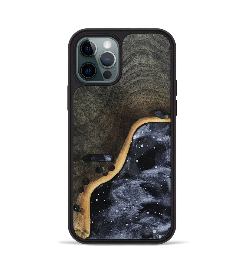 iPhone 12 Pro Wood Phone Case - August (Cosmos, 802228)