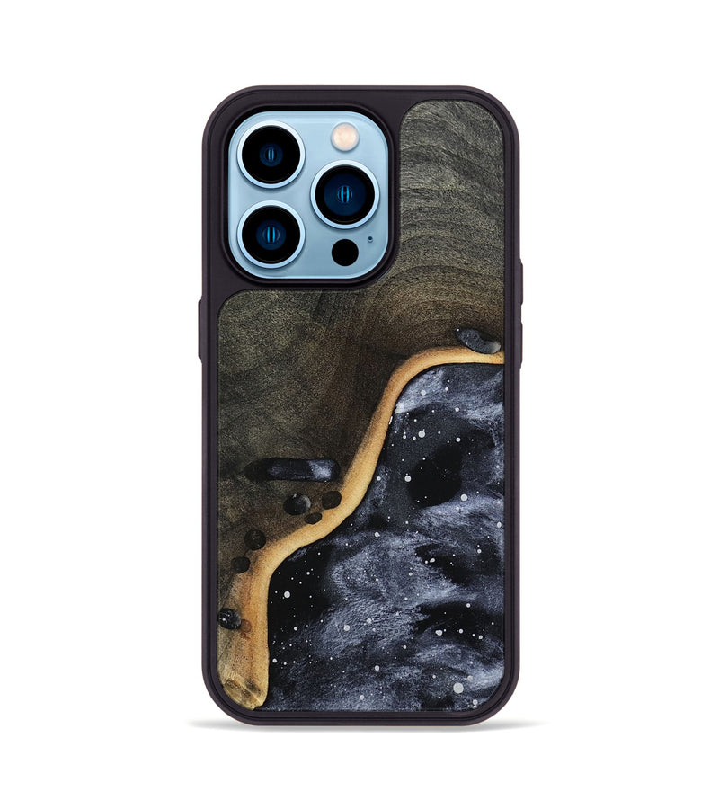 iPhone 14 Pro Wood Phone Case - August (Cosmos, 802228)
