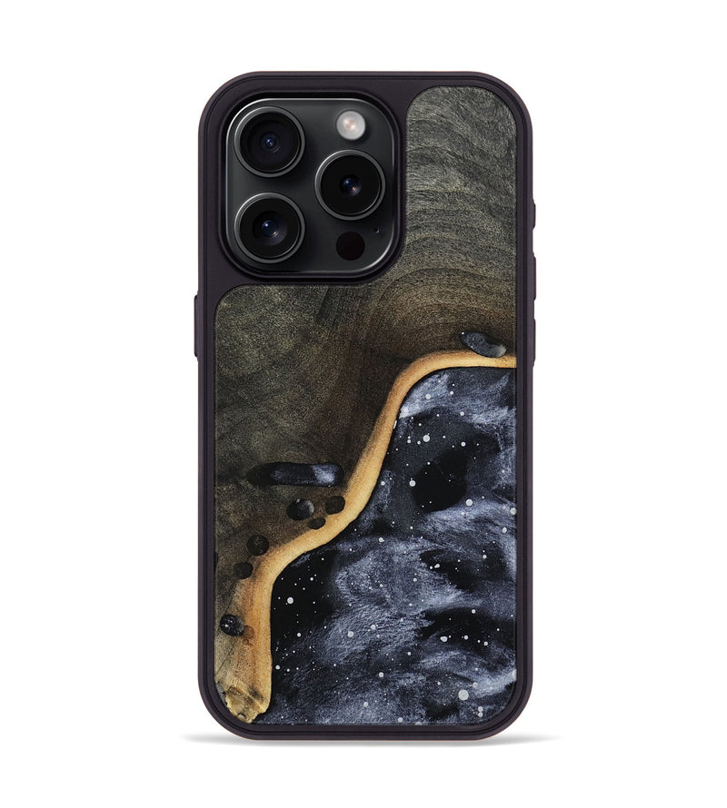 iPhone 15 Pro Wood Phone Case - August (Cosmos, 802228)