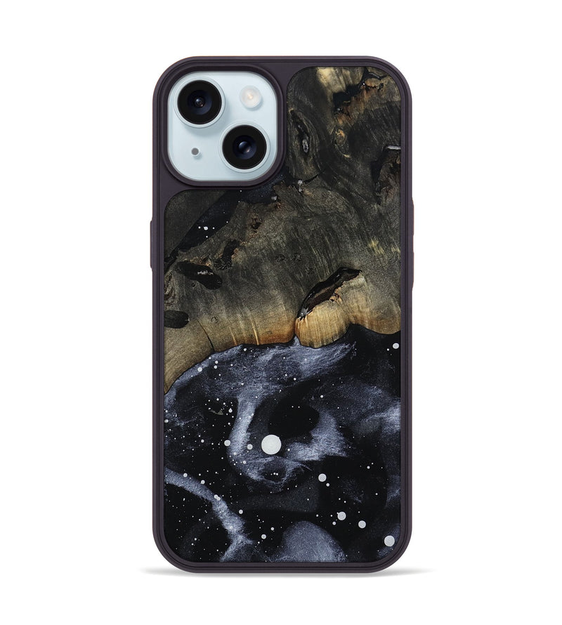 iPhone 15 Wood Phone Case - Christ (Cosmos, 802229)