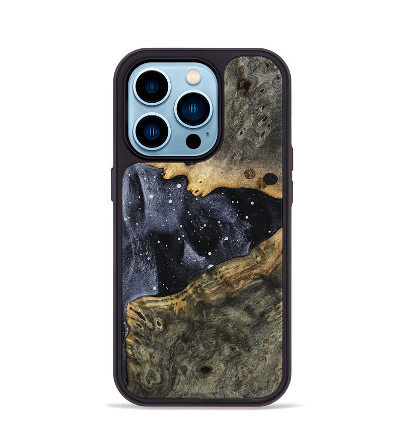 iPhone 14 Pro Wood Phone Case - Zander (Cosmos, 802231)