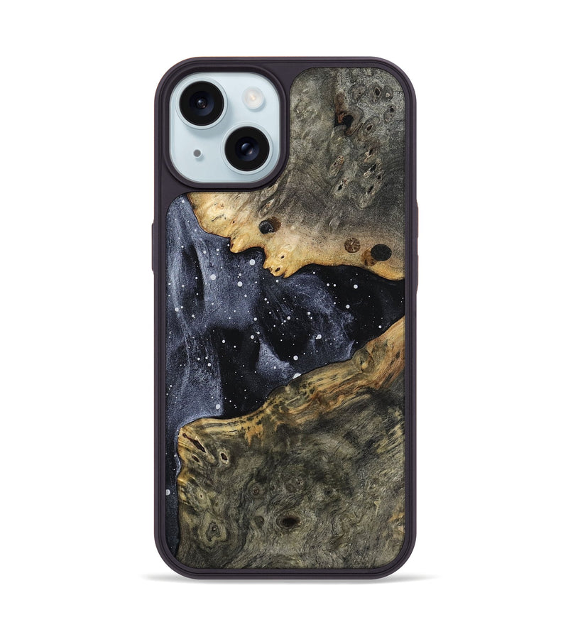 iPhone 15 Wood Phone Case - Zander (Cosmos, 802231)