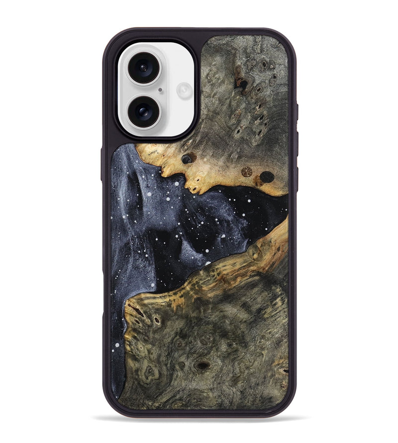 iPhone 16 Plus Wood Phone Case - Zander (Cosmos, 802231)