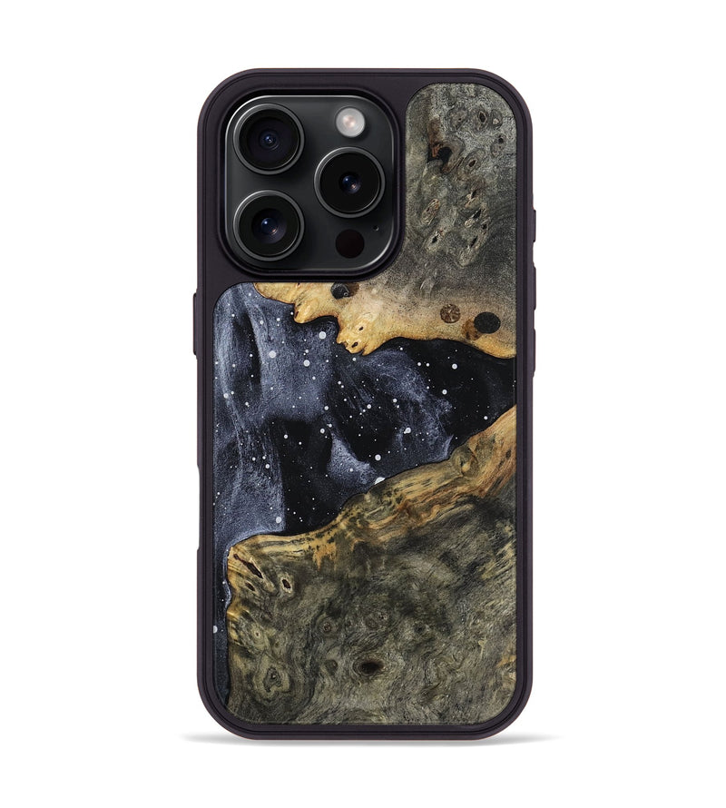 iPhone 16 Pro Wood Phone Case - Zander (Cosmos, 802231)