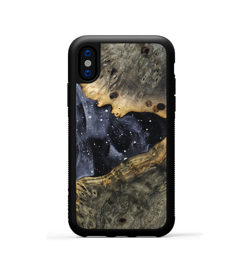iPhone Xs Wood Phone Case - Zander (Cosmos, 802231)