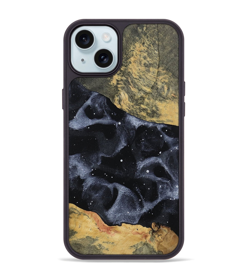 iPhone 15 Plus Wood Phone Case - Dominic (Cosmos, 802232)