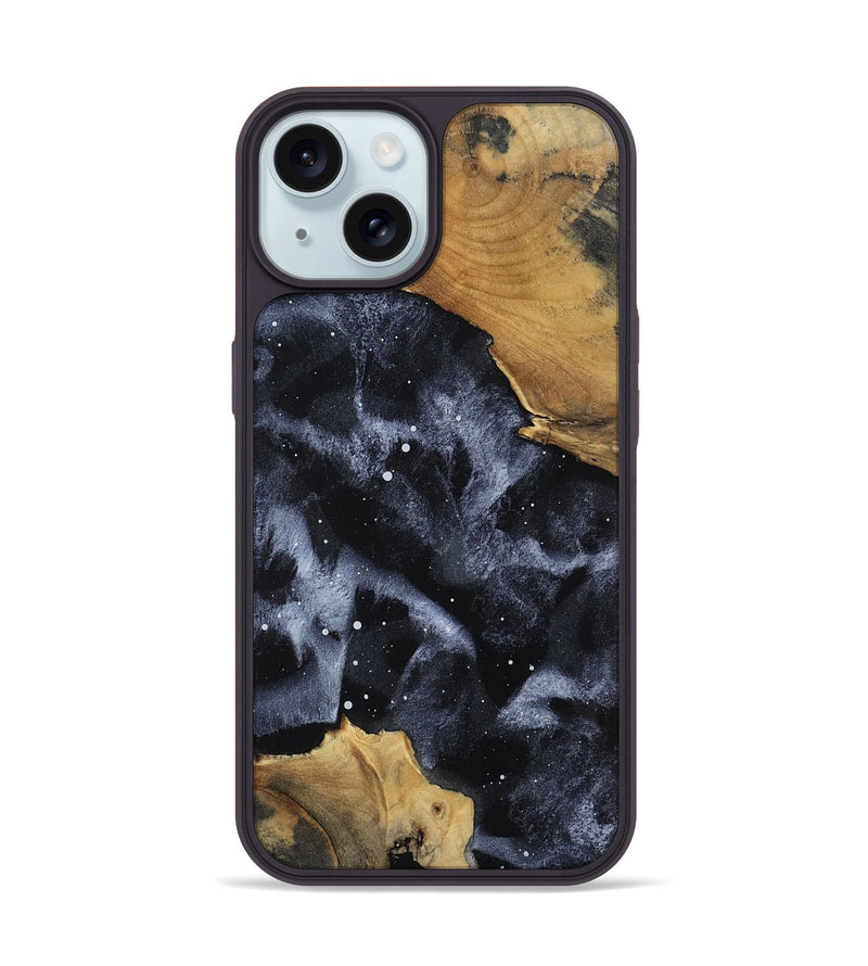 iPhone 15 Wood Phone Case - Tamya (Cosmos, 802233)