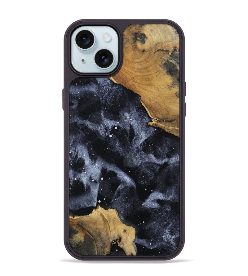 iPhone 15 Plus Wood Phone Case - Tamya (Cosmos, 802233)