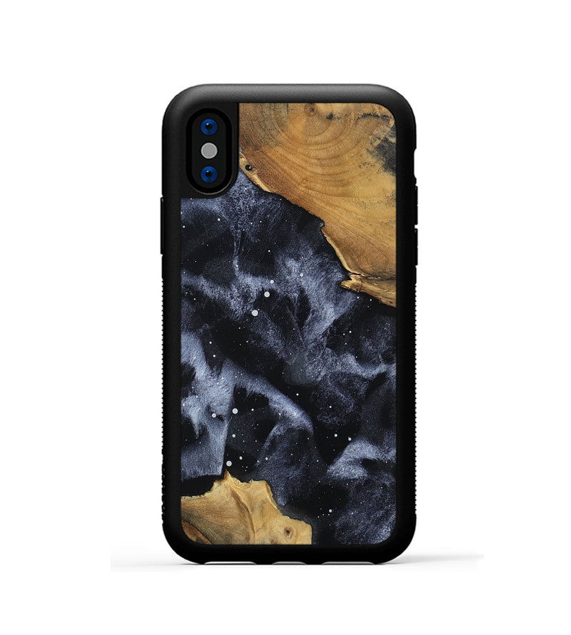 iPhone Xs Wood Phone Case - Tamya (Cosmos, 802233)
