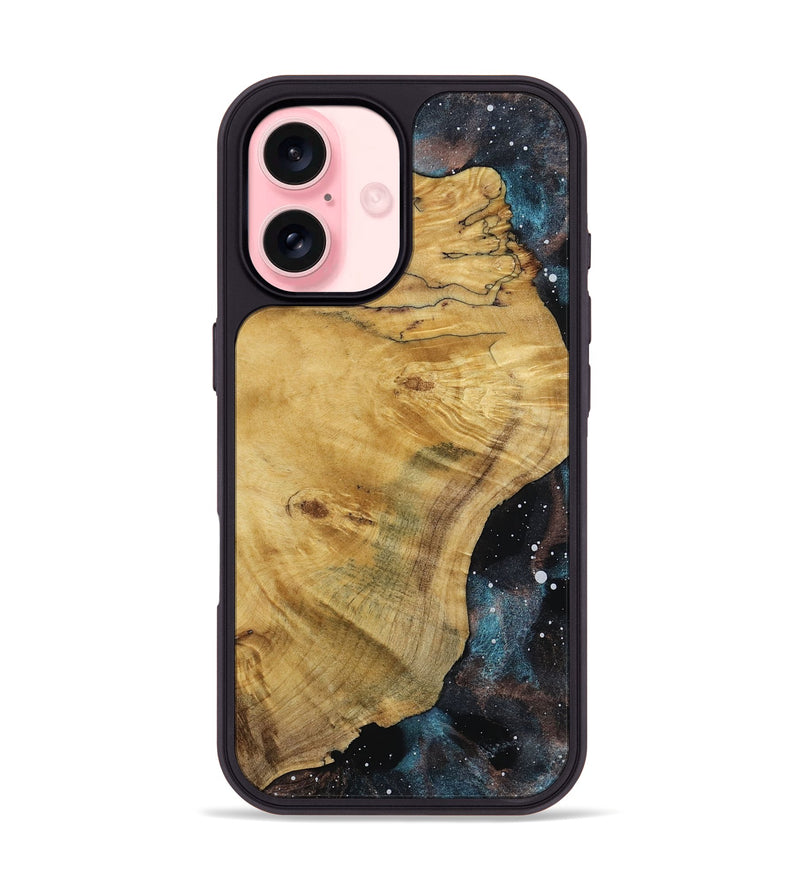 iPhone 16 Wood Phone Case - Cullen (Cosmos, 802242)