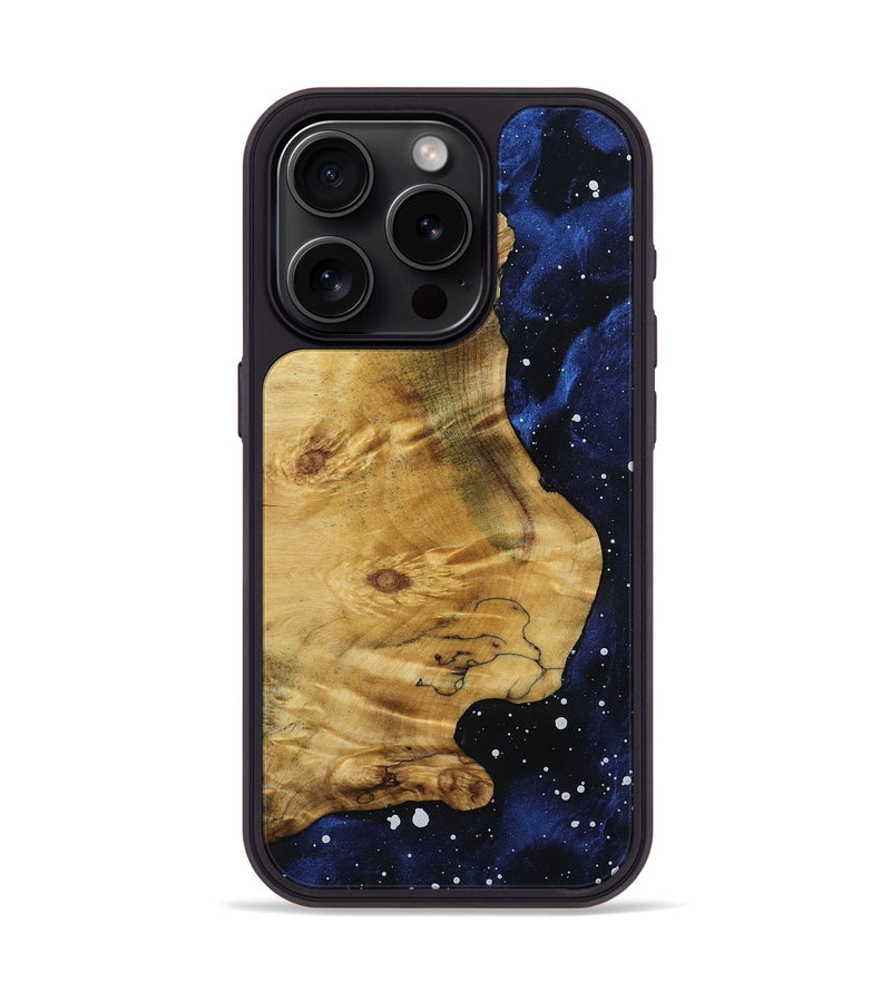 iPhone 15 Pro Wood Phone Case - Ulises (Cosmos, 802246)