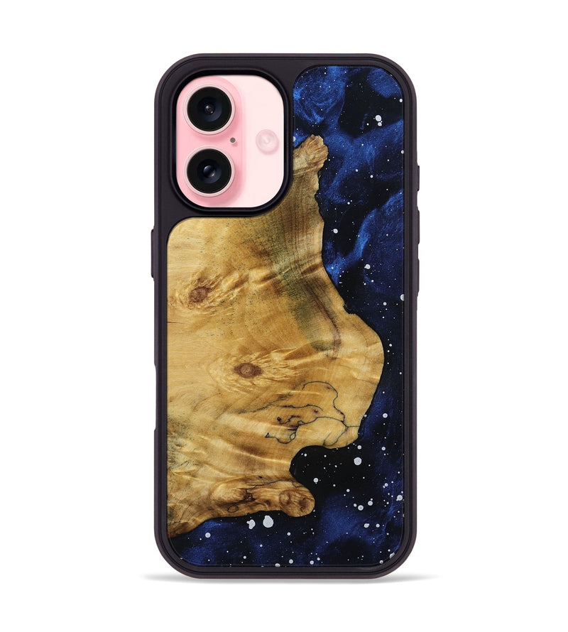 iPhone 16 Wood Phone Case - Ulises (Cosmos, 802246)