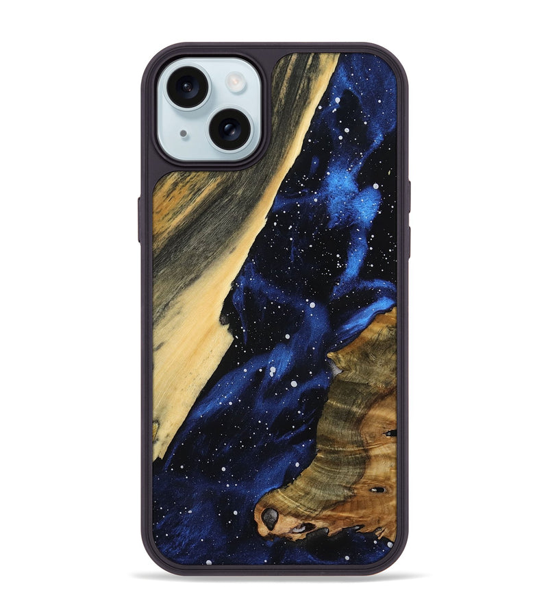 iPhone 15 Plus Wood Phone Case - Isadore (Cosmos, 802249)