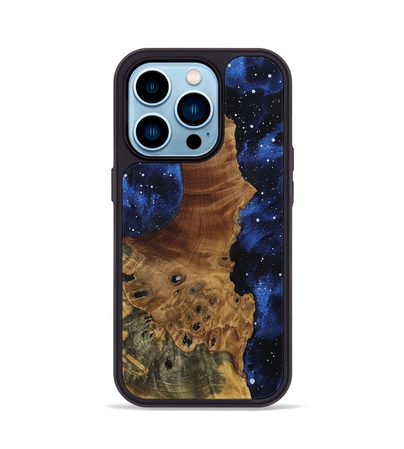 iPhone 14 Pro Wood Phone Case - Latosha (Cosmos, 802251)