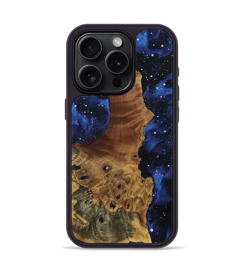 iPhone 15 Pro Wood Phone Case - Latosha (Cosmos, 802251)