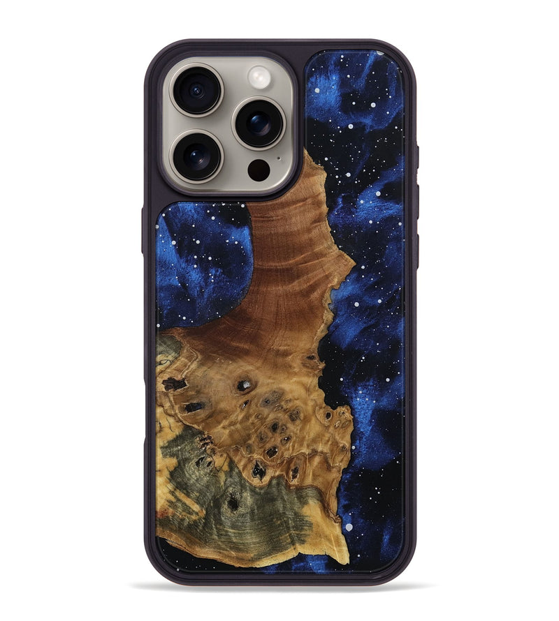iPhone 16 Pro Max Wood Phone Case - Latosha (Cosmos, 802251)