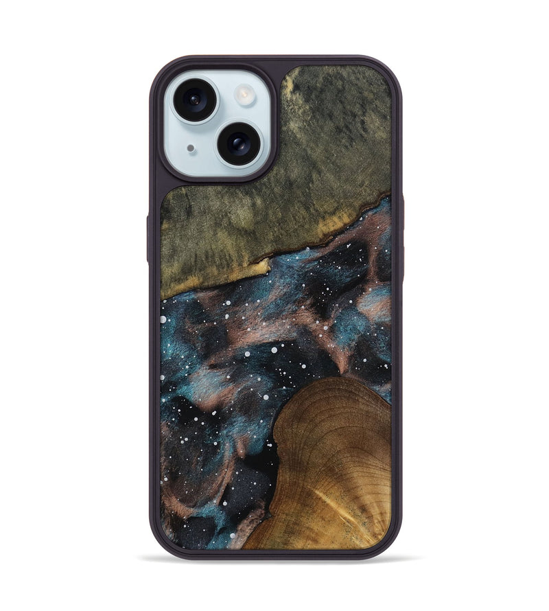 iPhone 15 Wood Phone Case - Kairi (Cosmos, 802252)