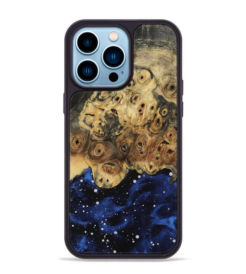 iPhone 14 Pro Max Wood Phone Case - Viola (Cosmos, 802254)