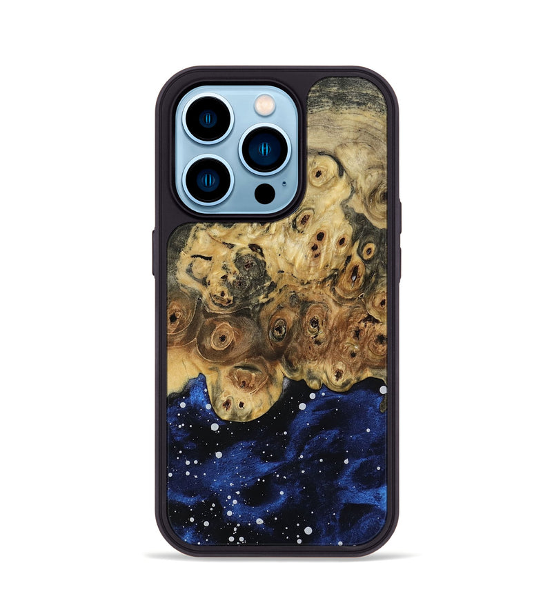 iPhone 14 Pro Wood Phone Case - Viola (Cosmos, 802254)