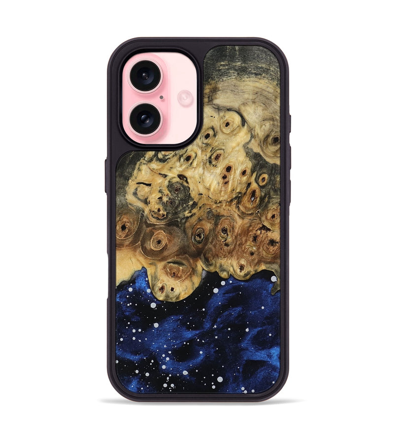 iPhone 16 Wood Phone Case - Viola (Cosmos, 802254)