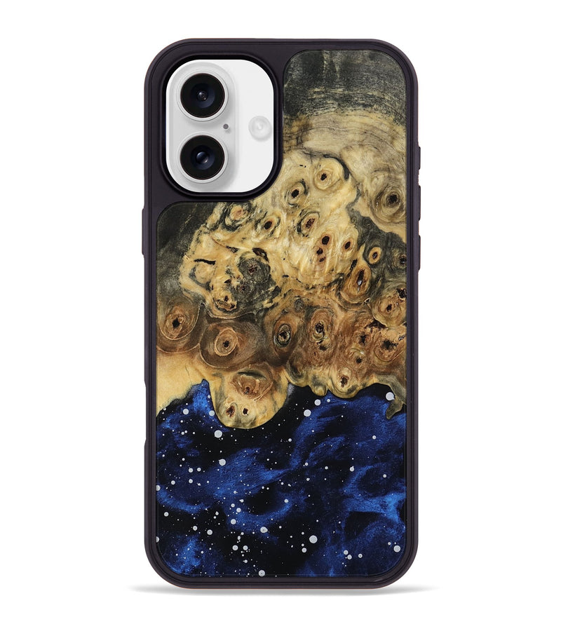 iPhone 16 Plus Wood Phone Case - Viola (Cosmos, 802254)