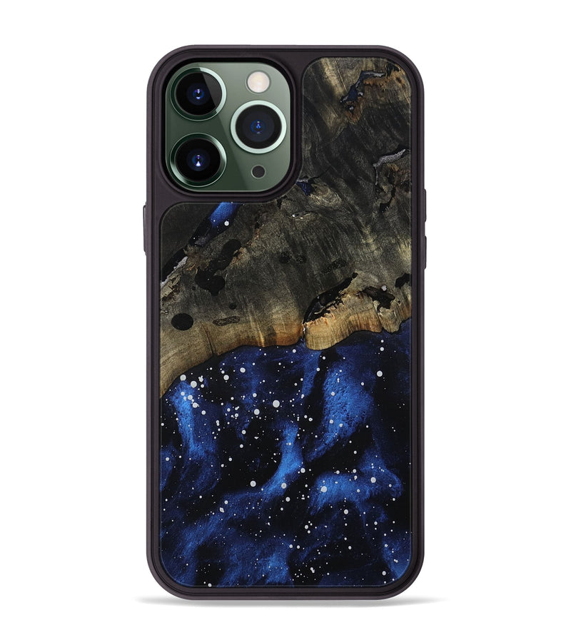 iPhone 13 Pro Max Wood Phone Case - Luvenia (Cosmos, 802256)