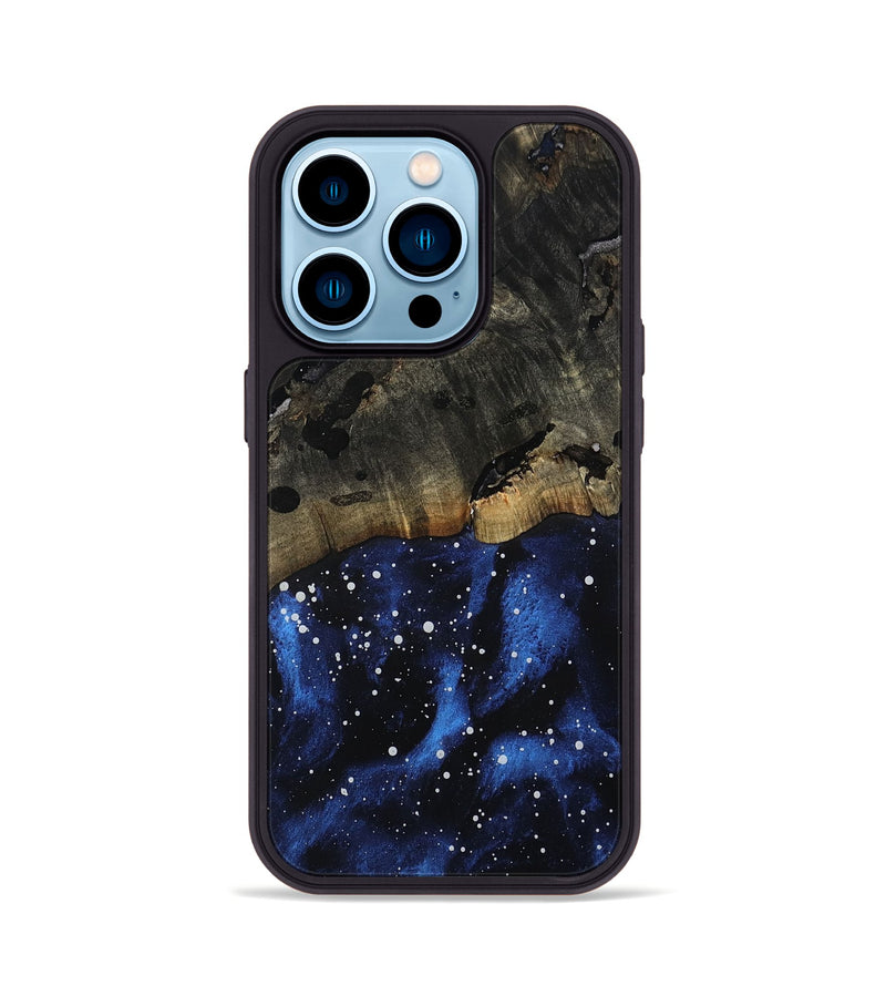 iPhone 14 Pro Wood Phone Case - Luvenia (Cosmos, 802256)