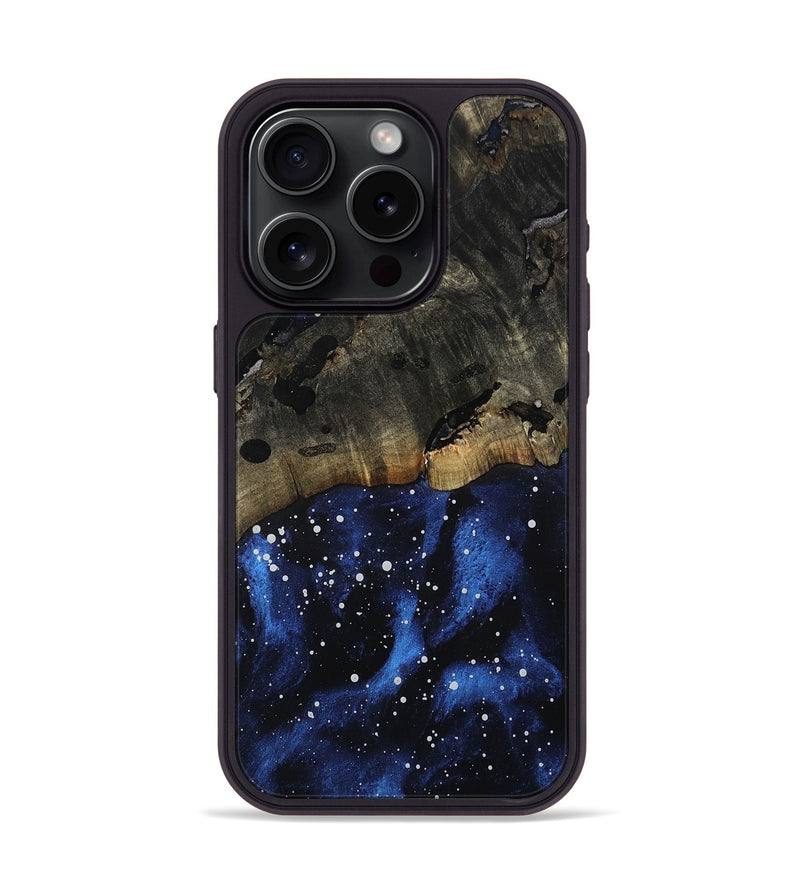 iPhone 15 Pro Wood Phone Case - Luvenia (Cosmos, 802256)