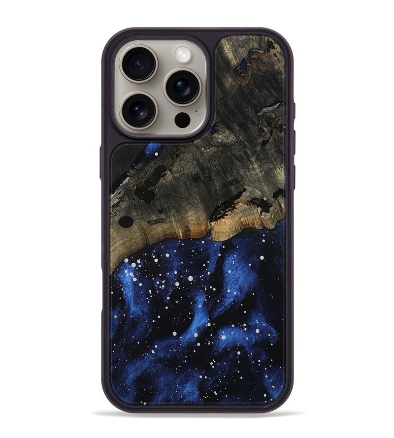iPhone 16 Pro Max Wood Phone Case - Luvenia (Cosmos, 802256)