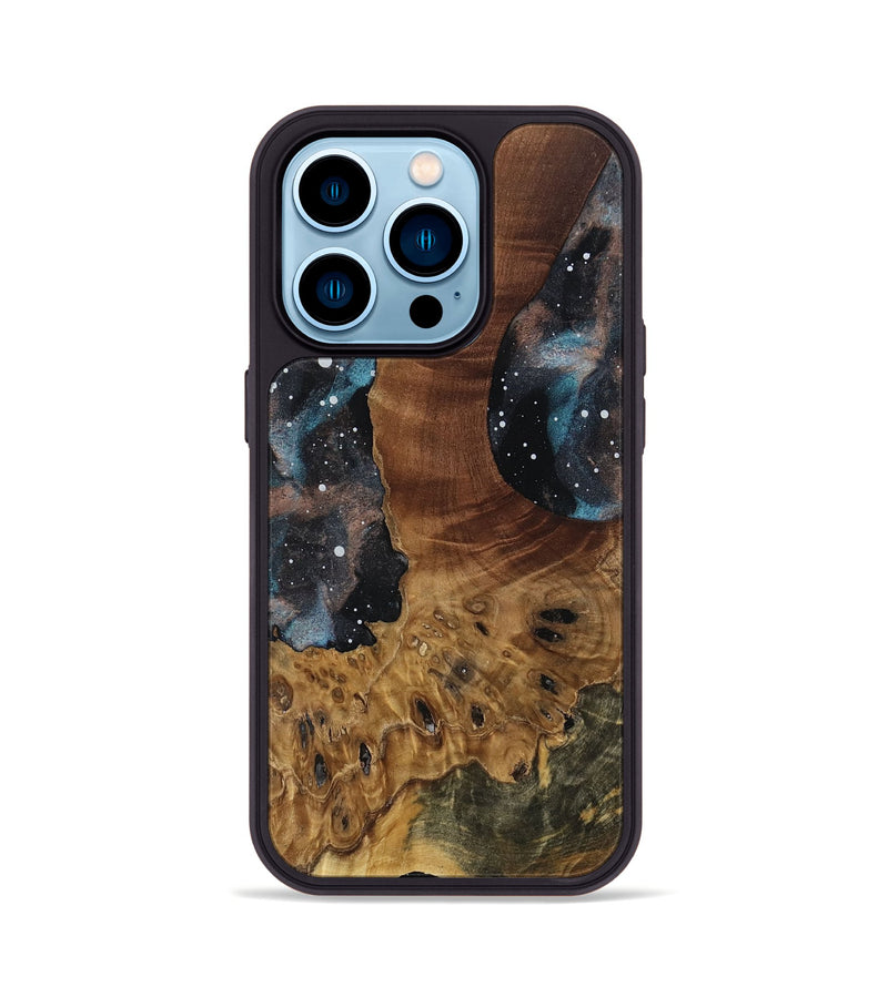 iPhone 14 Pro Wood Phone Case - Silas (Cosmos, 802261)
