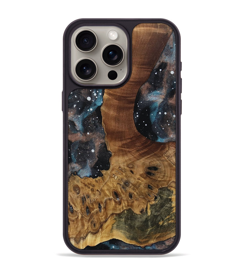 iPhone 15 Pro Max Wood Phone Case - Silas (Cosmos, 802261)
