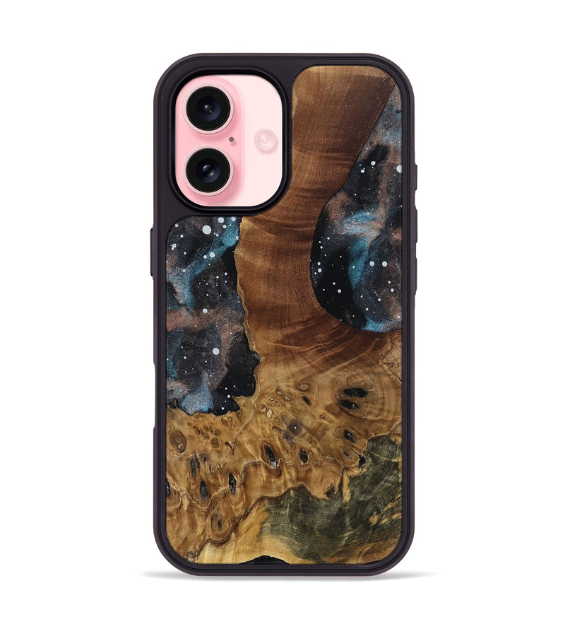 iPhone 16 Wood Phone Case - Silas (Cosmos, 802261)