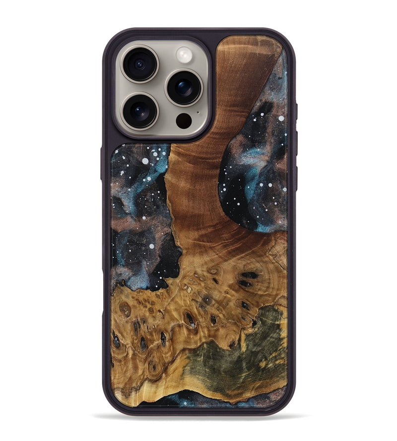 iPhone 16 Pro Max Wood Phone Case - Silas (Cosmos, 802261)