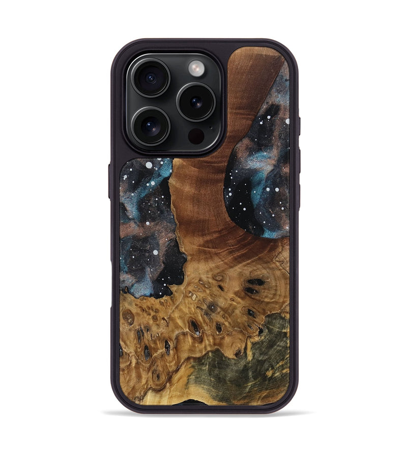 iPhone 16 Pro Wood Phone Case - Silas (Cosmos, 802261)
