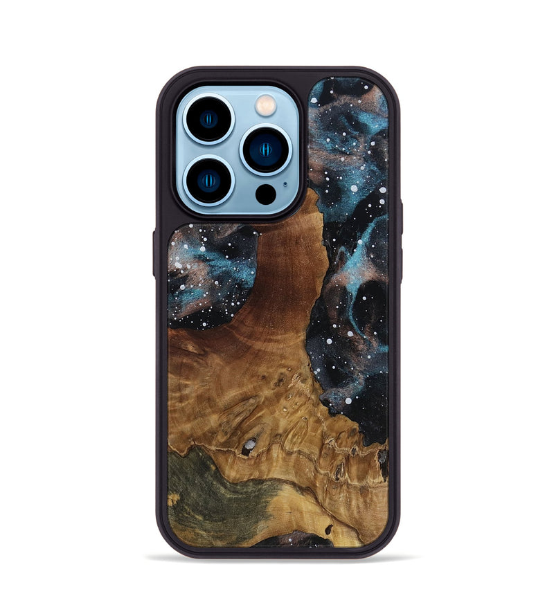 iPhone 14 Pro Wood Phone Case - Layton (Cosmos, 802262)