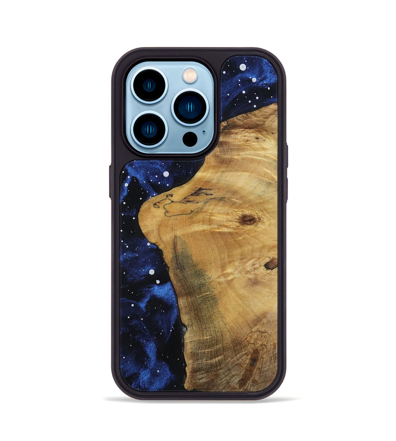 iPhone 14 Pro Wood Phone Case - Nedra (Cosmos, 802263)