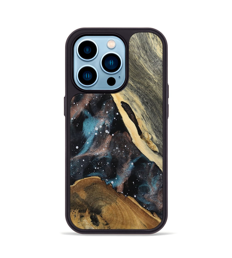 iPhone 14 Pro Wood Phone Case - Cristy (Cosmos, 802265)