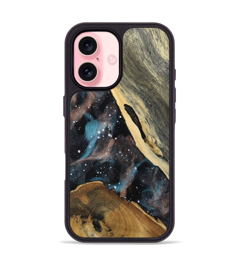 iPhone 16 Wood Phone Case - Cristy (Cosmos, 802265)