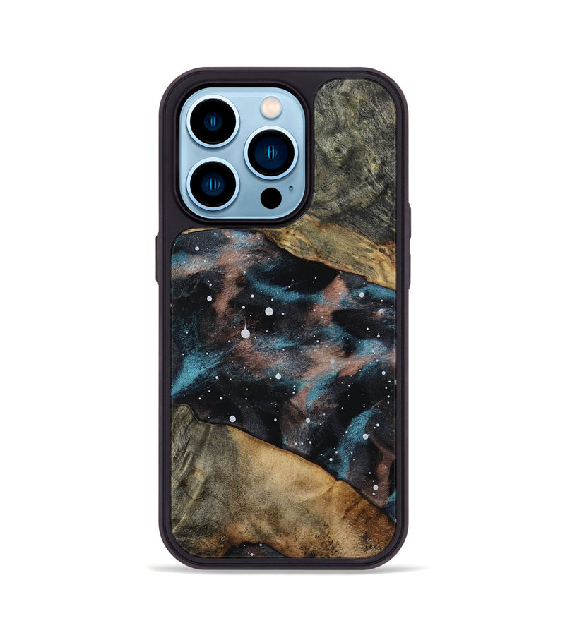 iPhone 14 Pro Wood Phone Case - Noel (Cosmos, 802266)