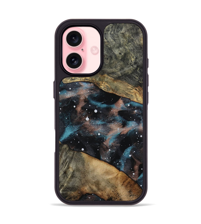 iPhone 16 Wood Phone Case - Noel (Cosmos, 802266)