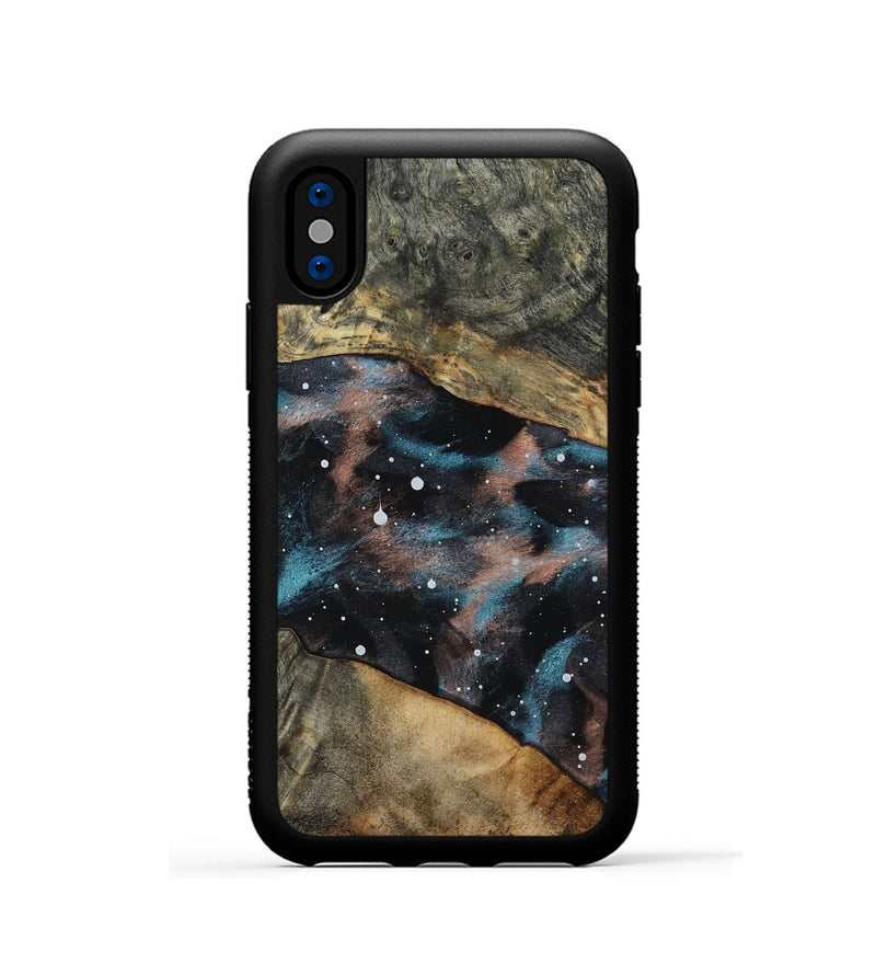 iPhone Xs Wood Phone Case - Noel (Cosmos, 802266)
