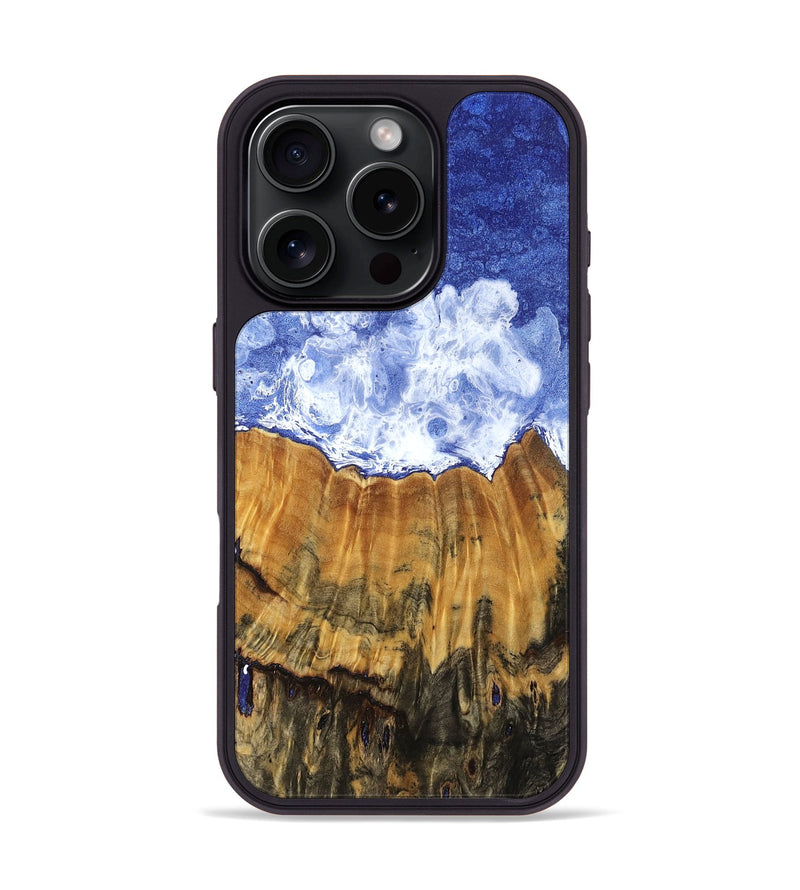 iPhone 16 Pro Wood Phone Case - Simeon (Coastal, 802278)
